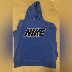 Vintage blue Nike hoodie